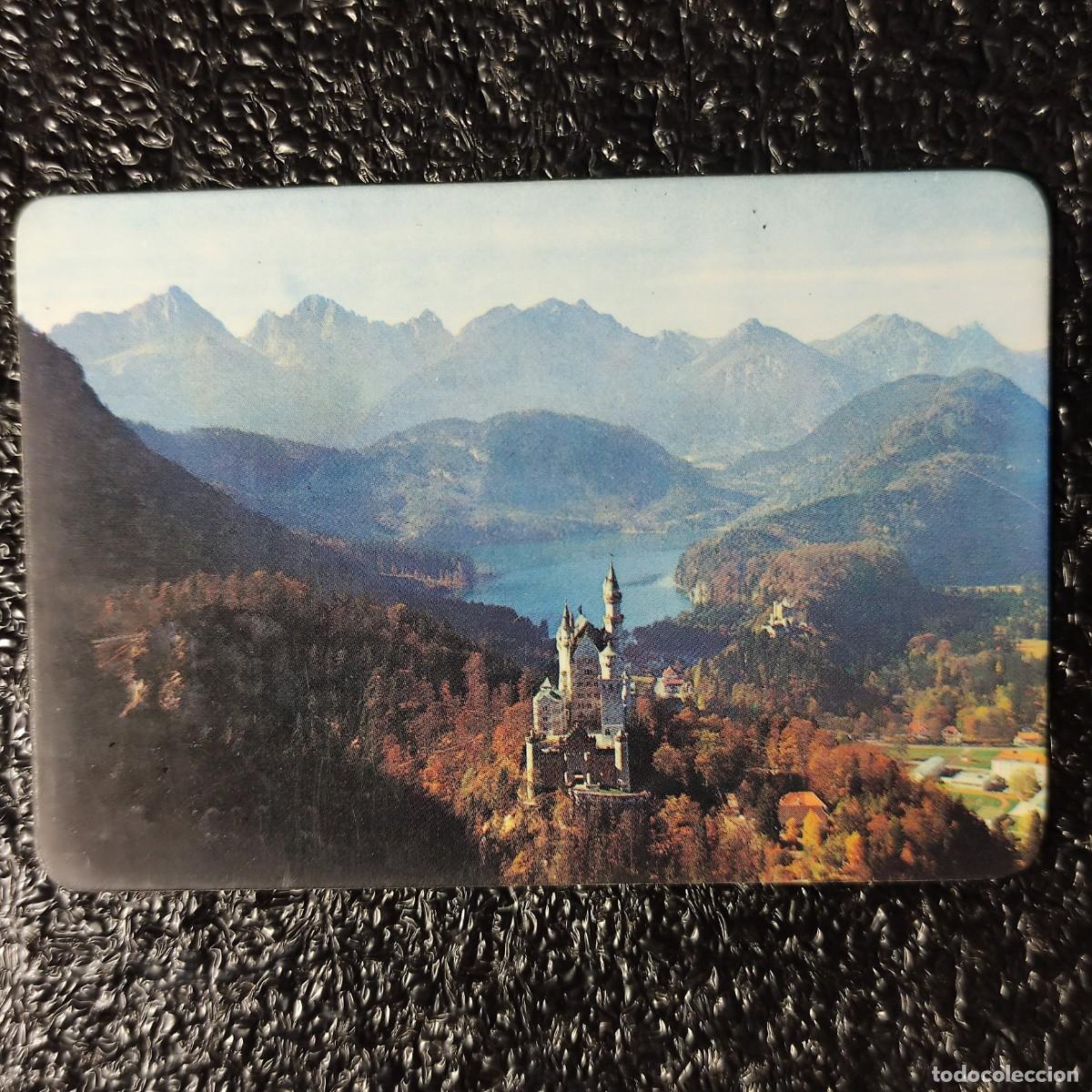 Coleccionismo Calendarios: CALENDARIOS PAISAJES .Castillo real de Alemania Neuschwonstein castillo de Bayer Alpes 1980 ** T3