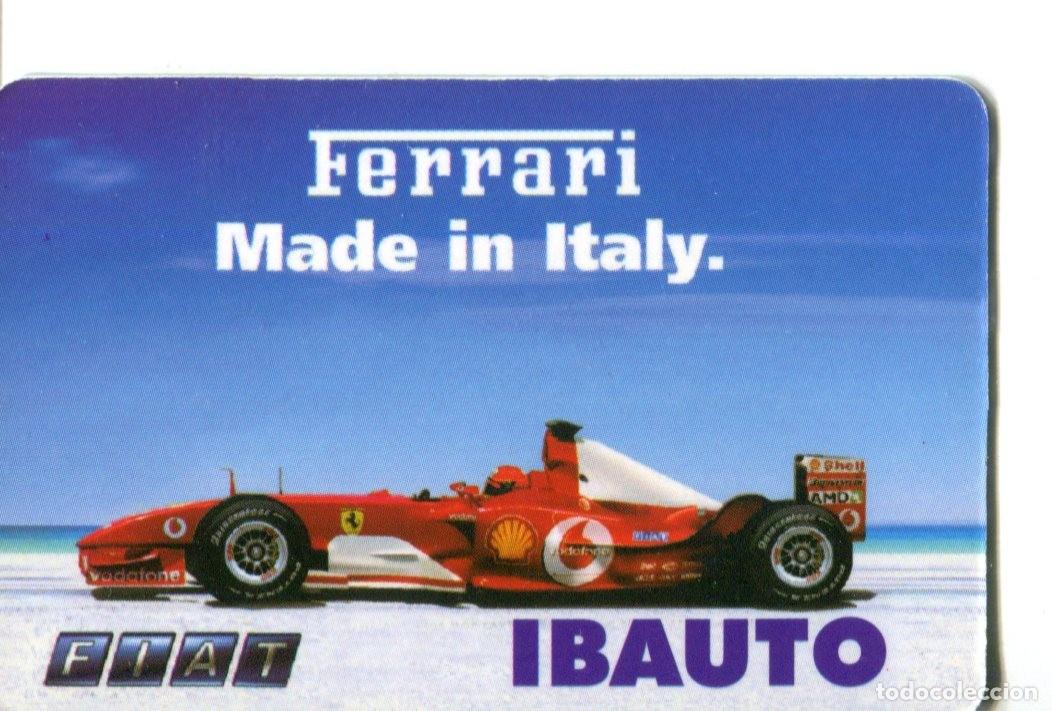 Coleccionismo Calendarios: CALENDARIO BOLSILLO DEPORTE. FORMULA 1 2005 (FERRARI - PUBLICIDAD SESTAO)