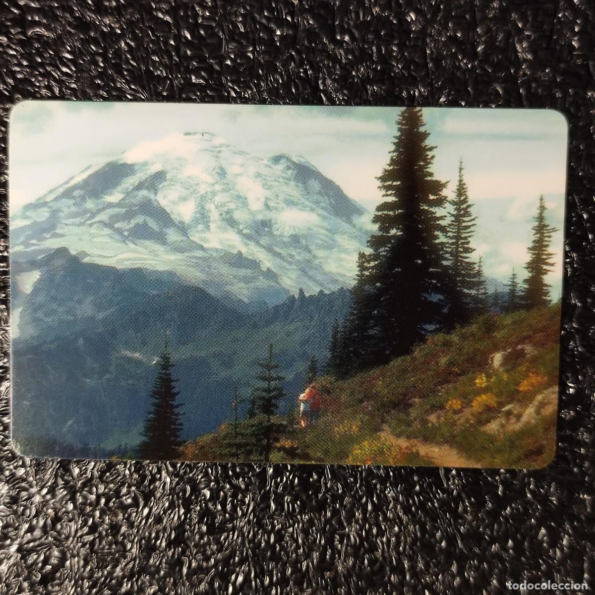Colecionismo Calend&aacute;rios: CALENDARIOS PAISAJES . Monte Rainier, Washington 2000 ** PELUQUERIA OCTAVIO . LOGRO&Ntilde;O** T3