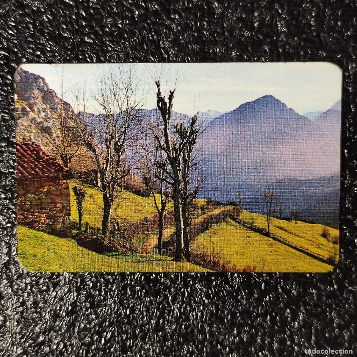 Colecionismo Calend&aacute;rios: CALENDARIOS PAISAJES . PINGAN&Oacute;N DE CAIDERU Y PE&Ntilde;A SOLENGUES . ASTURIAS 1973 * T3