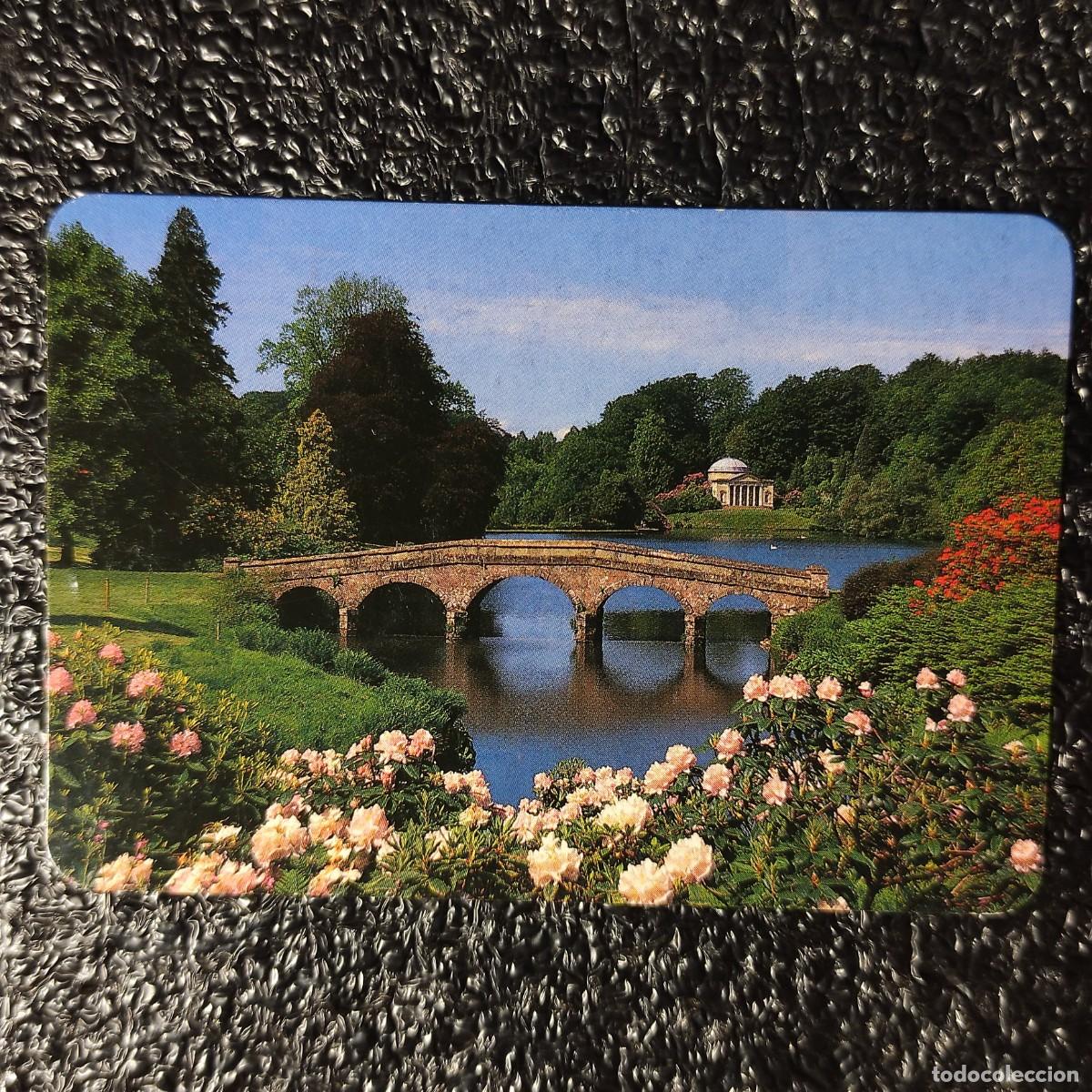 Coleccionismo Calendarios: CALENDARIOS PAISAJES . Parque de Stourhead . Inglaterra 1997 * Public. Sevilla ** * T3