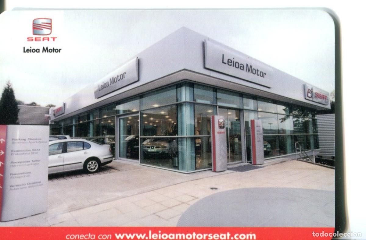 Coleccionismo calendarios: CALENDARIO 2002 - LEIOA MOTOR - SEAT (TEMA COCHES)