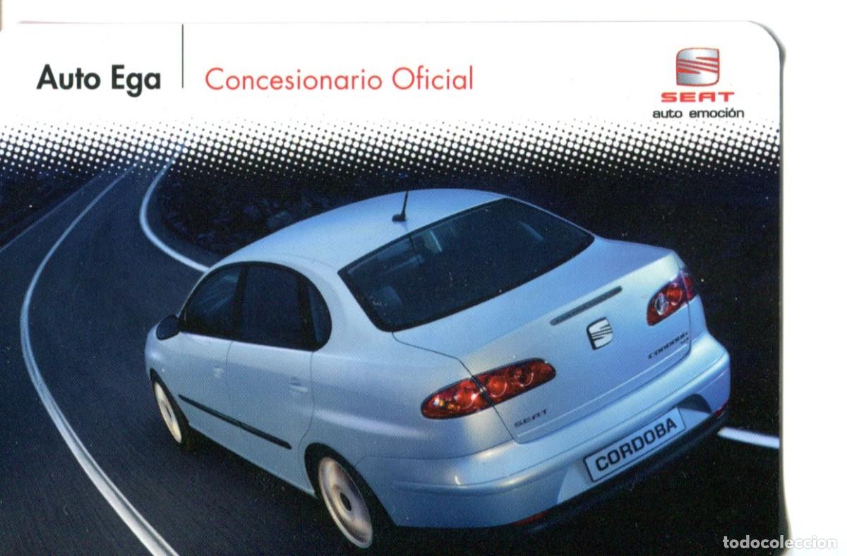 Coleccionismo calendarios: CALENDARIO 2003 - SEAT CORDOBA - auto ega (TEMA COCHES)
