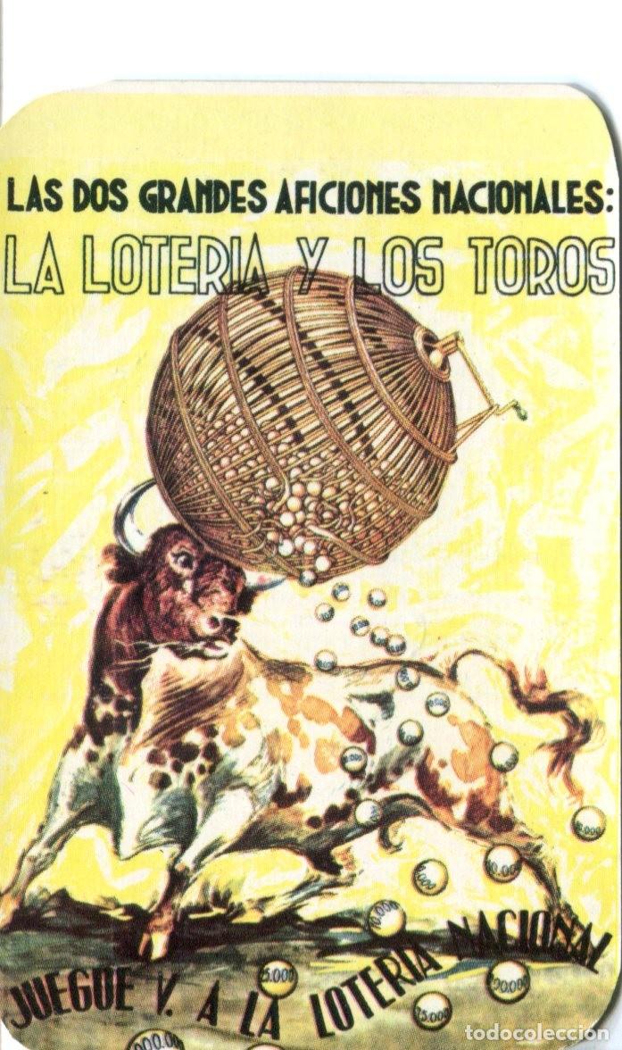 Coleccionismo calendarios: calendario de publicidad loter&iacute;a nacional, la loteria y los toros a&ntilde;o 1971