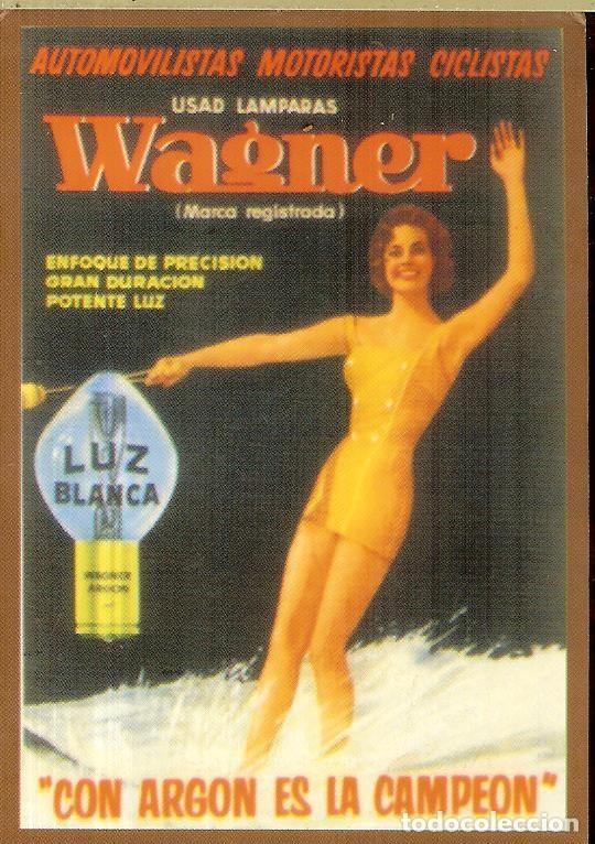 Coleccionismo Calendarios: CALENDARIO DE BOLSILLO - A&Ntilde;O 1961 - ANUNCIOS SIGLO XX N&ordm; 100 - L&Aacute;MPARAS WAGNER