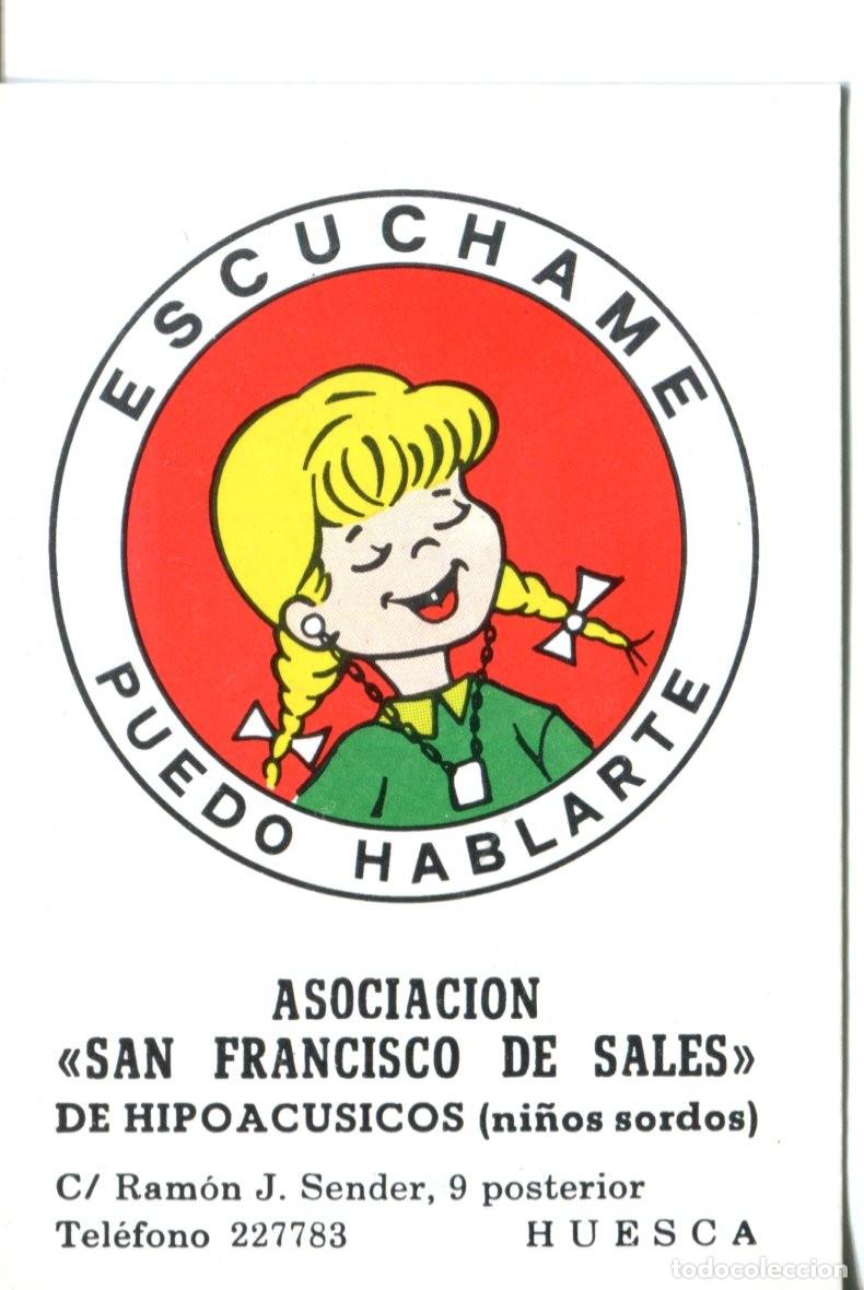 Coleccionismo calendarios: CALENDARIO ASOCIACION NI&Ntilde;OS SORDOS PATROCINA CAJA DE AHORROS DE ZARAGOZA A&Ntilde;O 1989