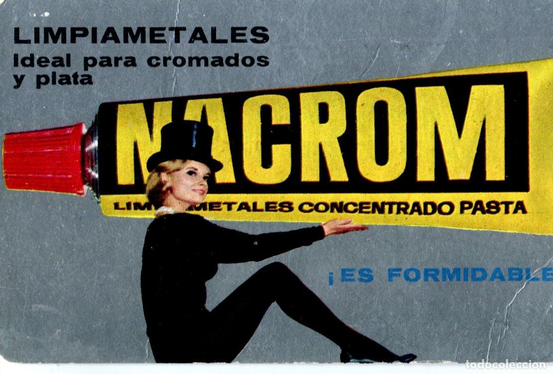 Coleccionismo calendarios: CALENDARIO 1966 LIMPIAMETALES NACROM