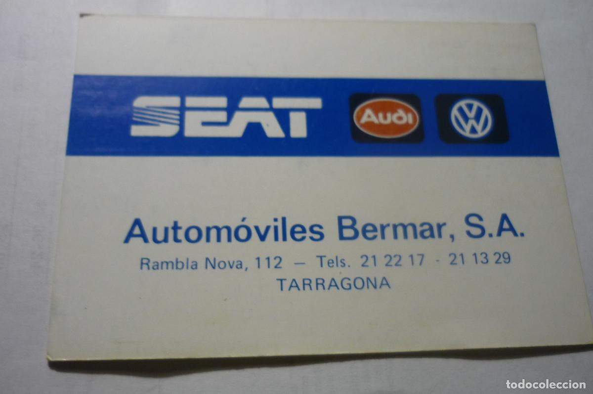 Coleccionismo calendarios: calendaruio tarragona seat 1984