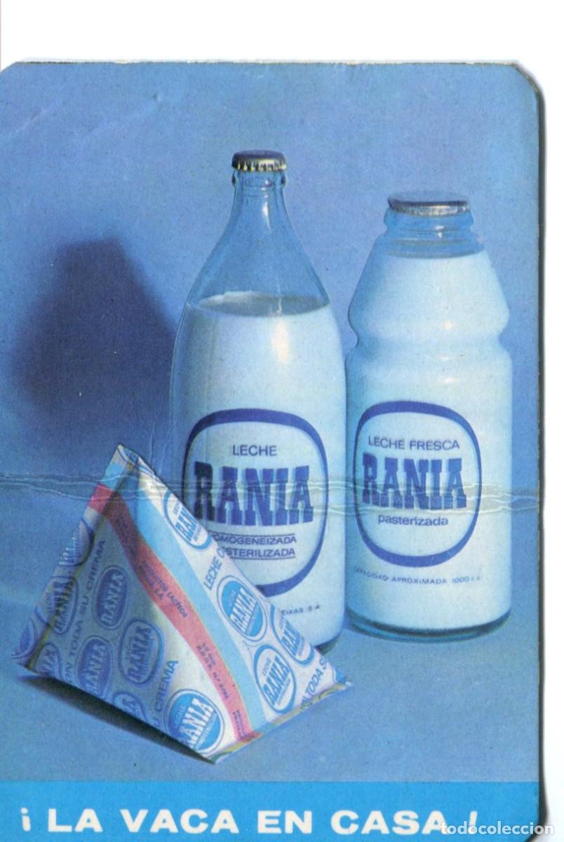 Collezionismo Calendari: calendario PUBLICITARIO - LECHE RANIA A&Ntilde;O 1970 - VER FOTO ADICIONAL