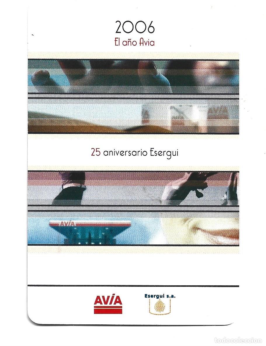 Colecionismo Calend&aacute;rios: CALENDARIO DE CASA FOURNIER AVIA DEL A&Ntilde;O 2006