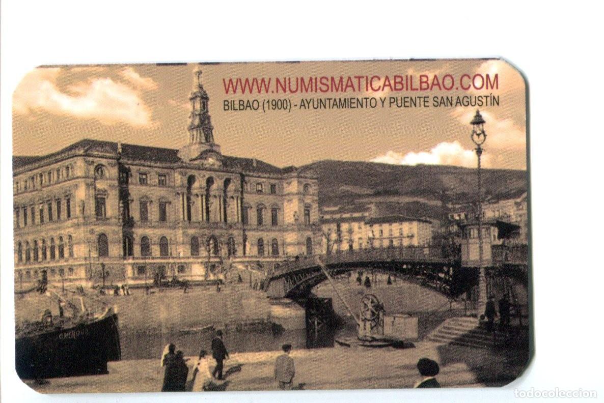 Coleccionismo Calendarios: CALENDARIO VASCO DE BILBAO AYUNTAMIENTO Y PUENTE DE SAN AGUSTIN A&Ntilde;O 2015