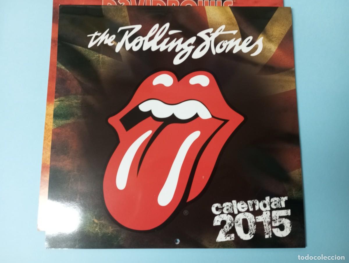 Coleccionismo Calendarios: Calendario de pared de The Rolling Stones de 2015 812 hojas)