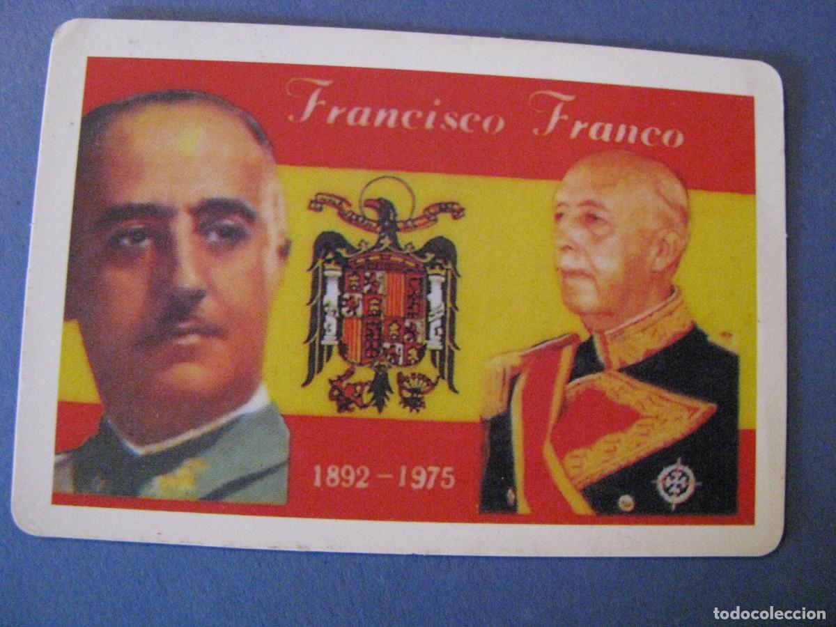Collectables Calendars: CALENDARIO DE BOLSILLO. FRANCISCO FRANCO. PUBL. BAR ALJABA, MALAGA 1997.