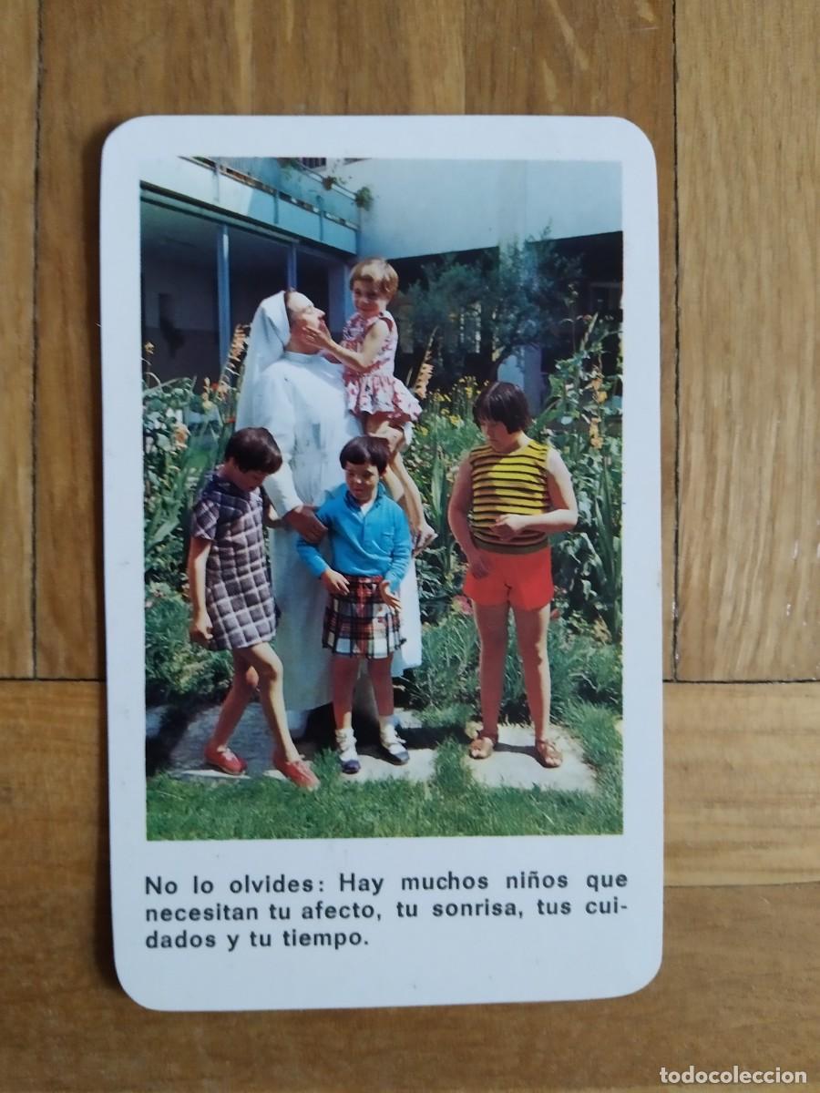 Coleccionismo calendarios: CALENDARIO PUBLICITARIO HERMANAS HOSPITALARIAS. SAGRADO CORAZON. GERONA A&Ntilde;O 1974 VER FOTOS