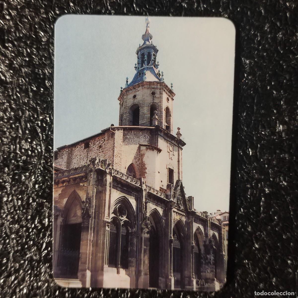 Colecionismo Calend&aacute;rios: CALENDARIOS BOLSILLO .IGLESIA SAN PEDRO APOSTOL 2001 * VITORIA . ALAVA ** T4