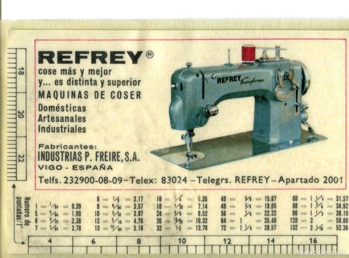 Coleccionismo calendarios: CALENDARIO DE BOLSILLO A&Ntilde;O 1973 REFREY - VIGO - PLASTIFICADO - NO FOURNIER VER FOTO REVERSO