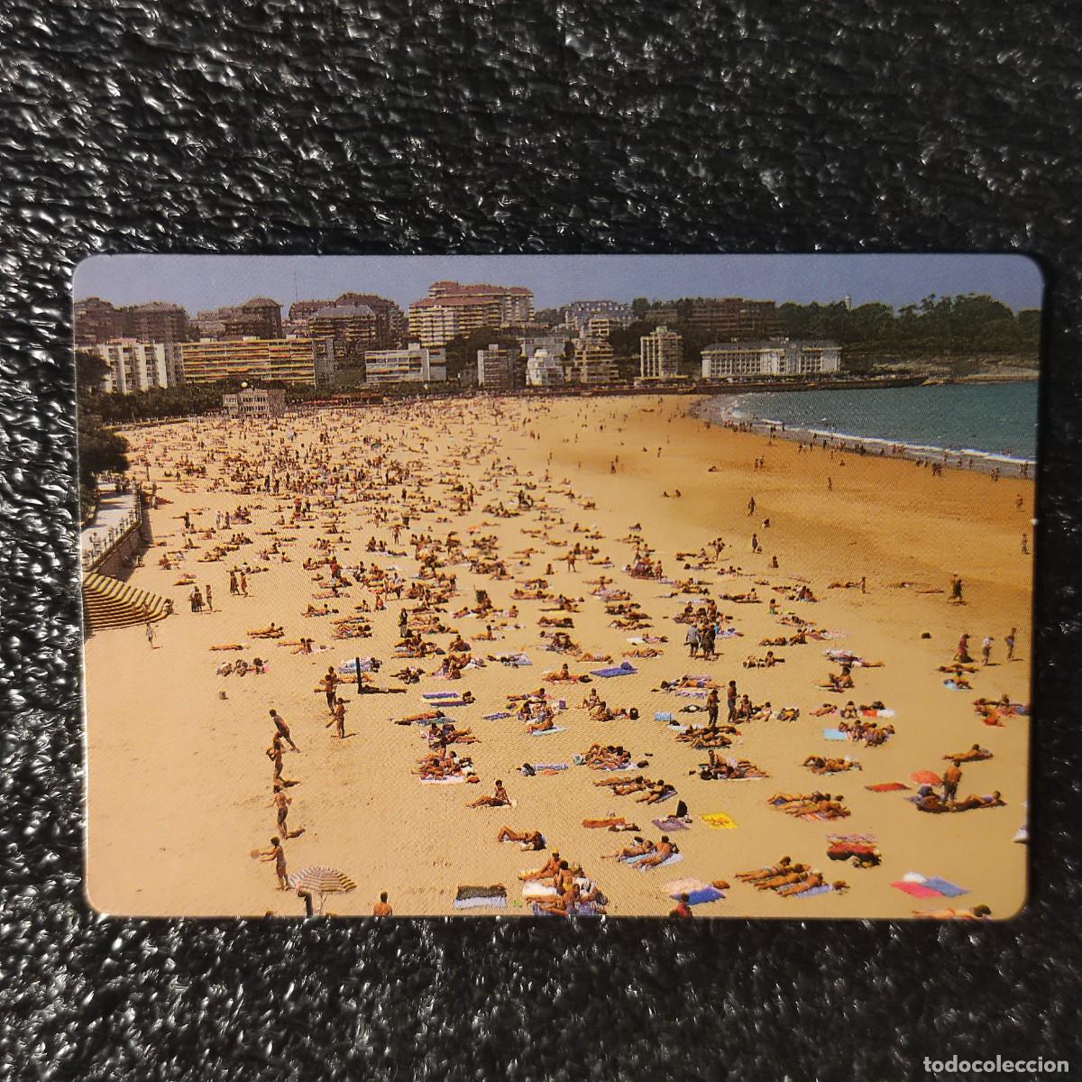 Collezionismo Calendari: CALENDARIO BOLSILLO . PLAYA DE EL SARDINERO ** SANTANDER 2001 ** T4