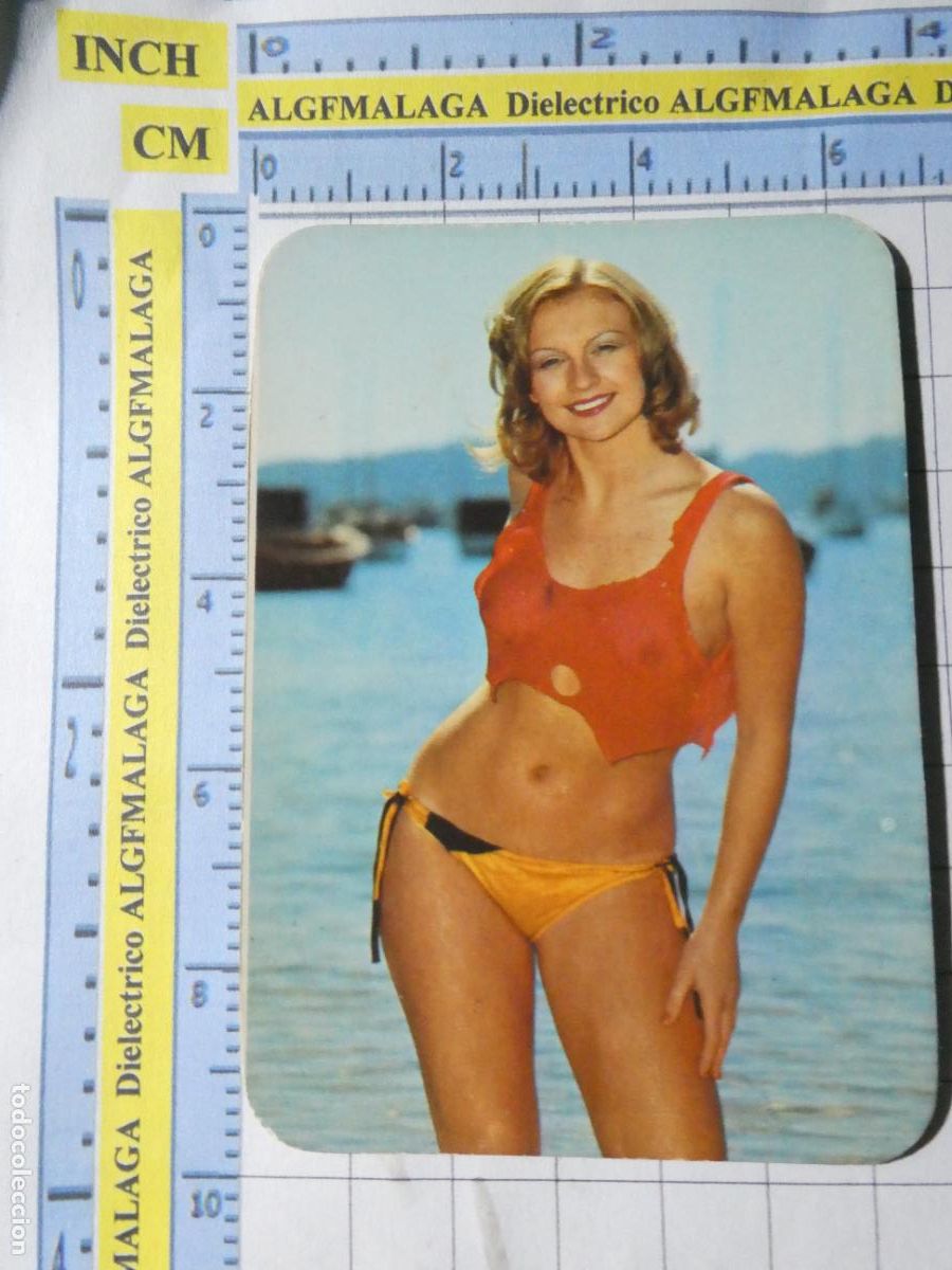 Sammeln von Kalendern: CALENDARIO DE BOLSILLO. A&Ntilde;O 1976 DESNUDOS MUJER DESNUDA SEXY ER&Oacute;TICA . PUBLICIDAD M&Aacute;LAGA 165