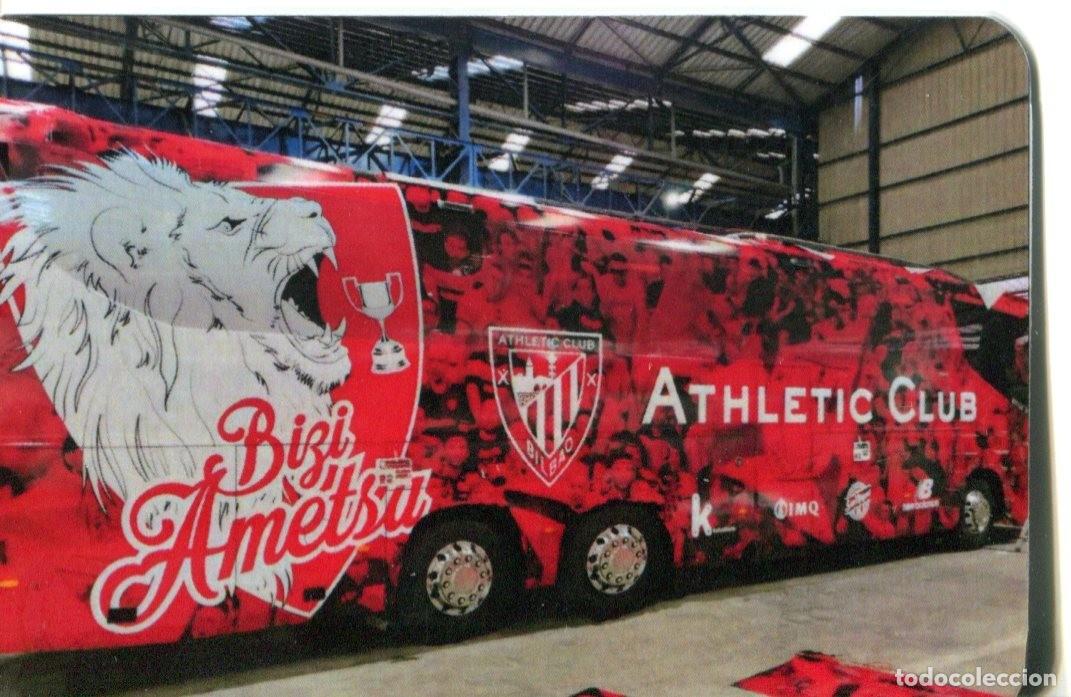 Coleccionismo calendarios: CALENDARIO FUTBOL ATHLETIC CLUB BILBAO 2021- AUTOBUS