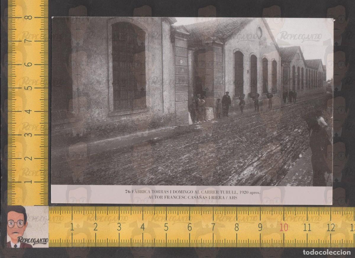 Coleccionismo Calendarios: SABADELL ANTIC : CALENDARIO IMATGES A&Ntilde;O 2002 / FABRICA TORRAS I DOMINGO: CARRER TURULL 1920 N&ordm; 76