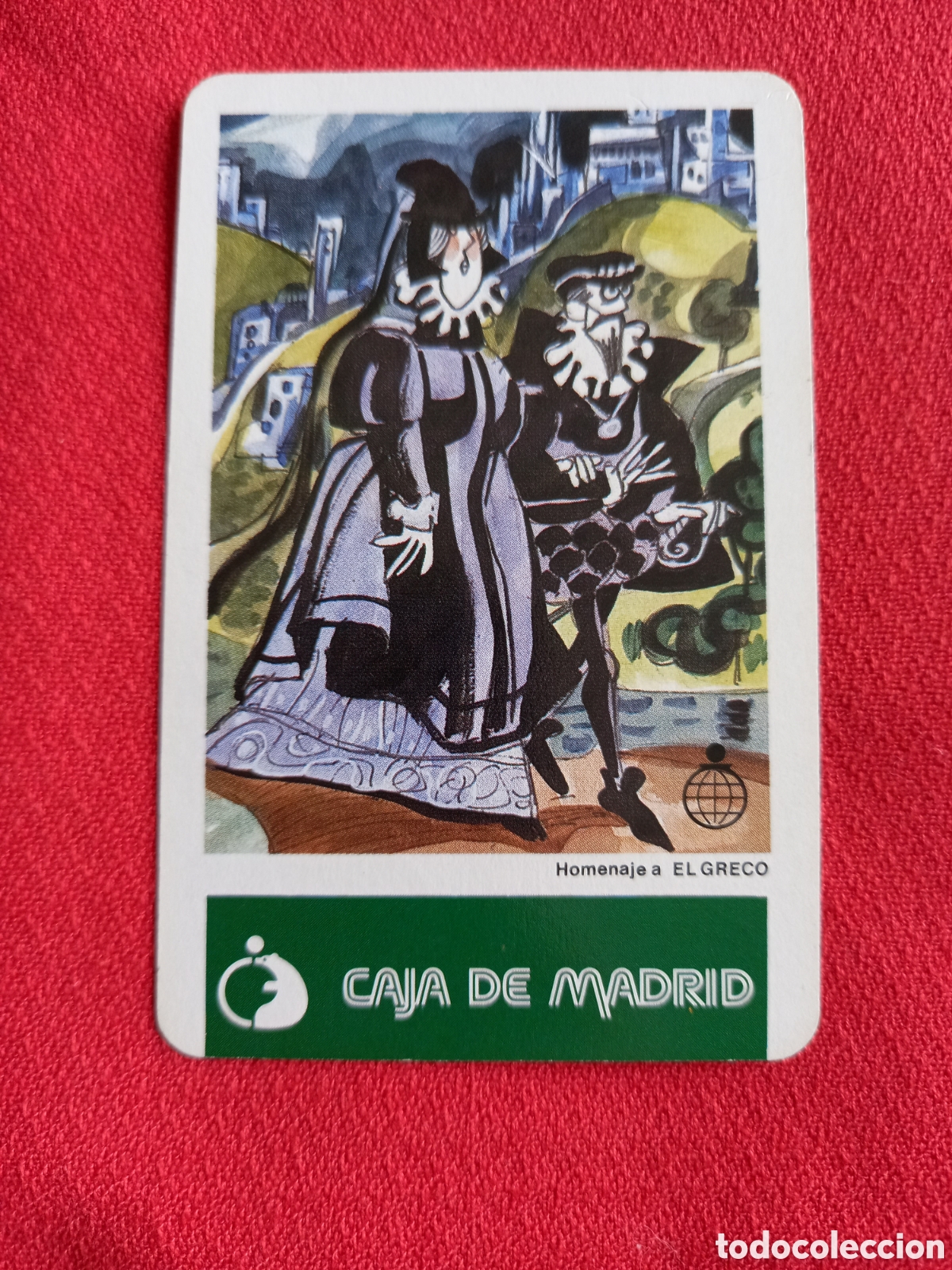 Coleccionismo calendarios: CALENDARIO DE BOLSILLO A&Ntilde;O 1989 - H. FOURNIER, CAJA DE MADRID HOMENAJE A EL GRECO