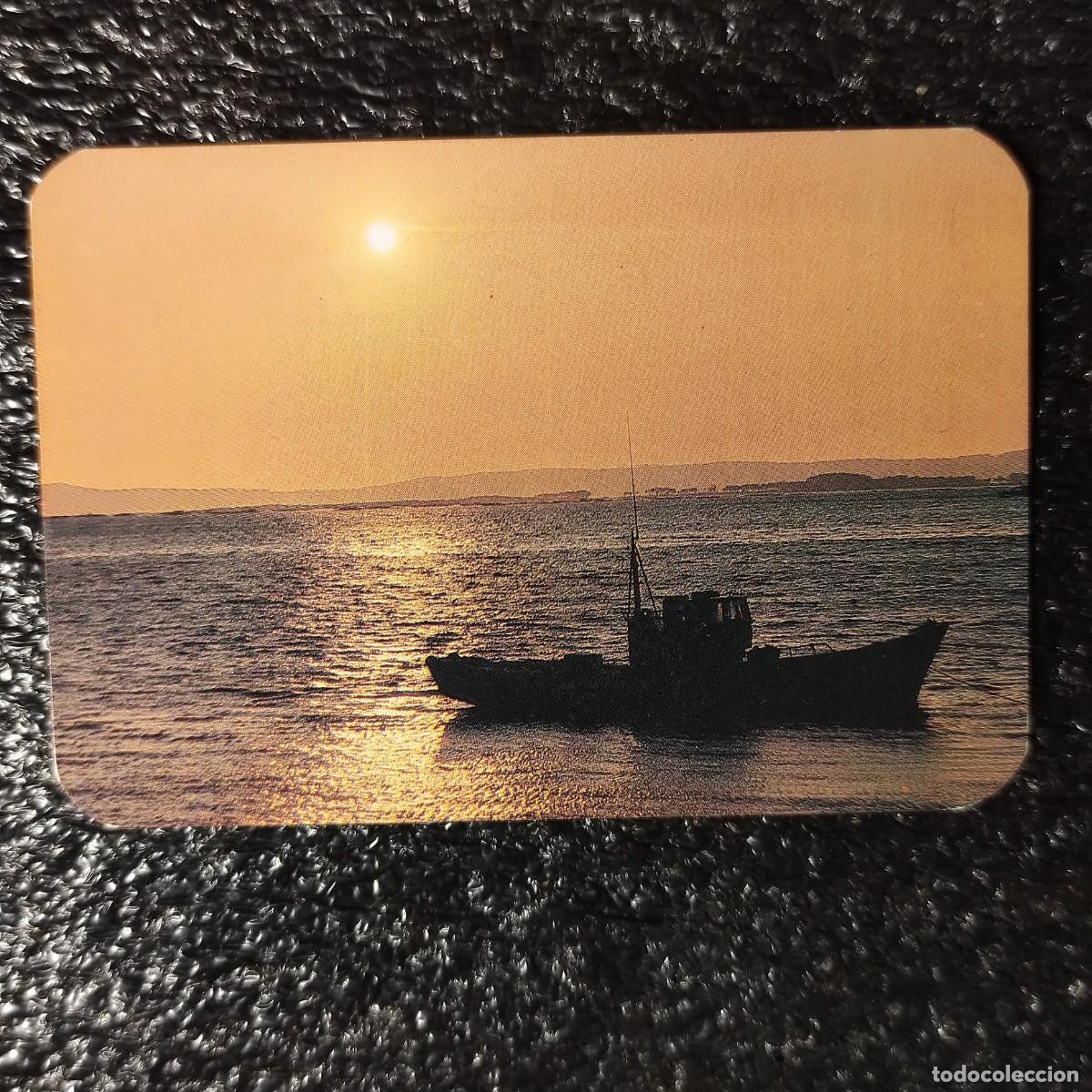Coleccionismo Calendarios: CALENDARIO BOLSILLO . BASARRI TABERNA . DONOSTIA 1985 * PAISAJE MARINA ATARDECER * T4