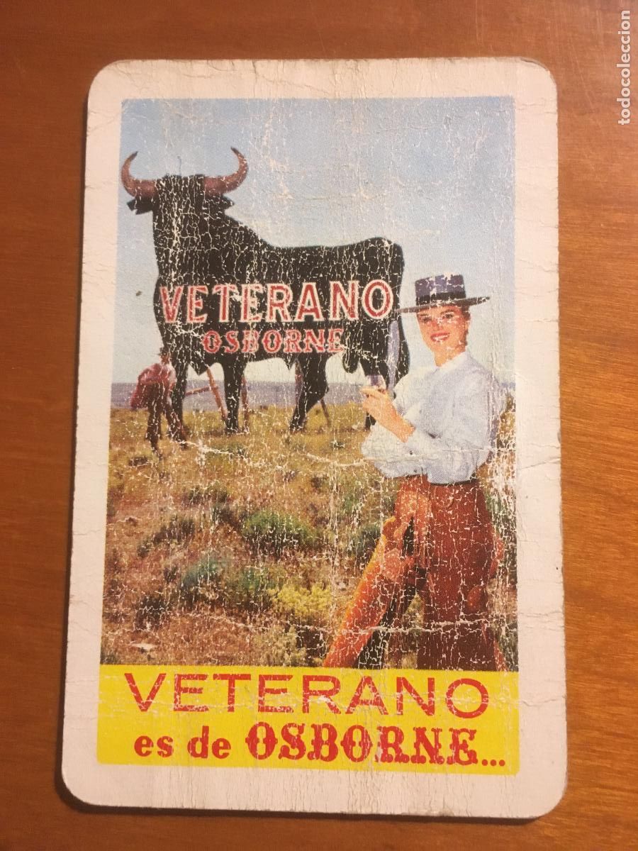 Coleccionismo Calendarios: fournier veterano osborne 1964 calendario original