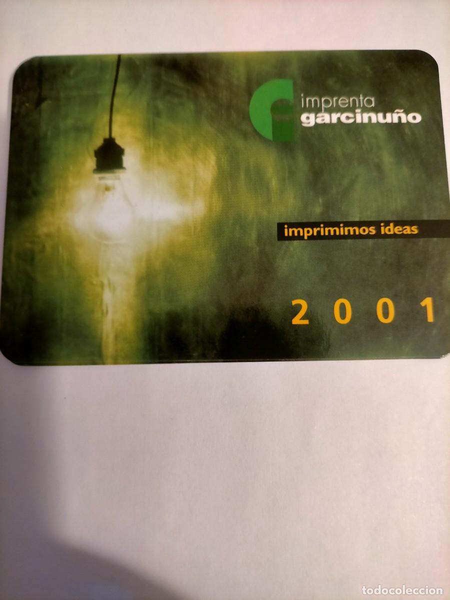 Coleccionismo calendarios: Calendarios imprenta garcinu&ntilde;o - Foto 1