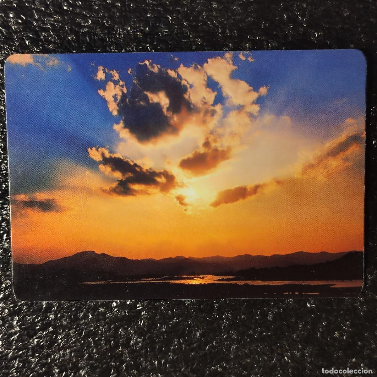 Coleccionismo calendarios: CALENDARIO BOLSILLO . Puesta de sol de Sabah, Malasia 1998 *PAISAJE* T4