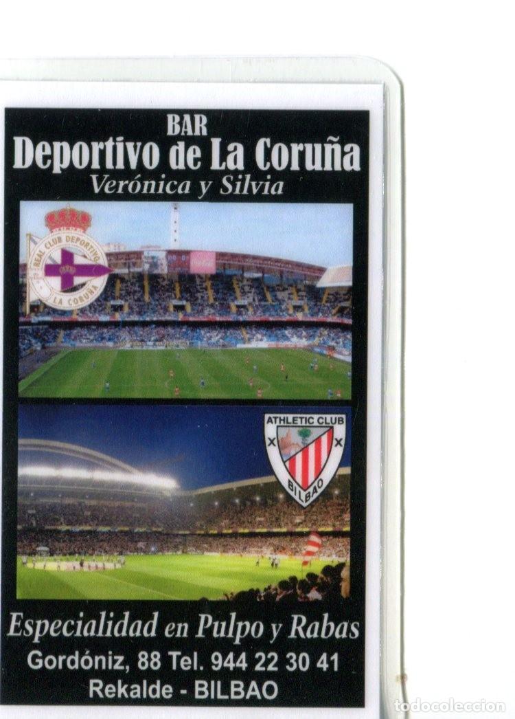 Coleccionismo calendarios: CALENDARIO FUTBOL ATHLETIC CLUB DE BILBAO A&Ntilde;O 2013 Bar Deportivo de La Coru&ntilde;a