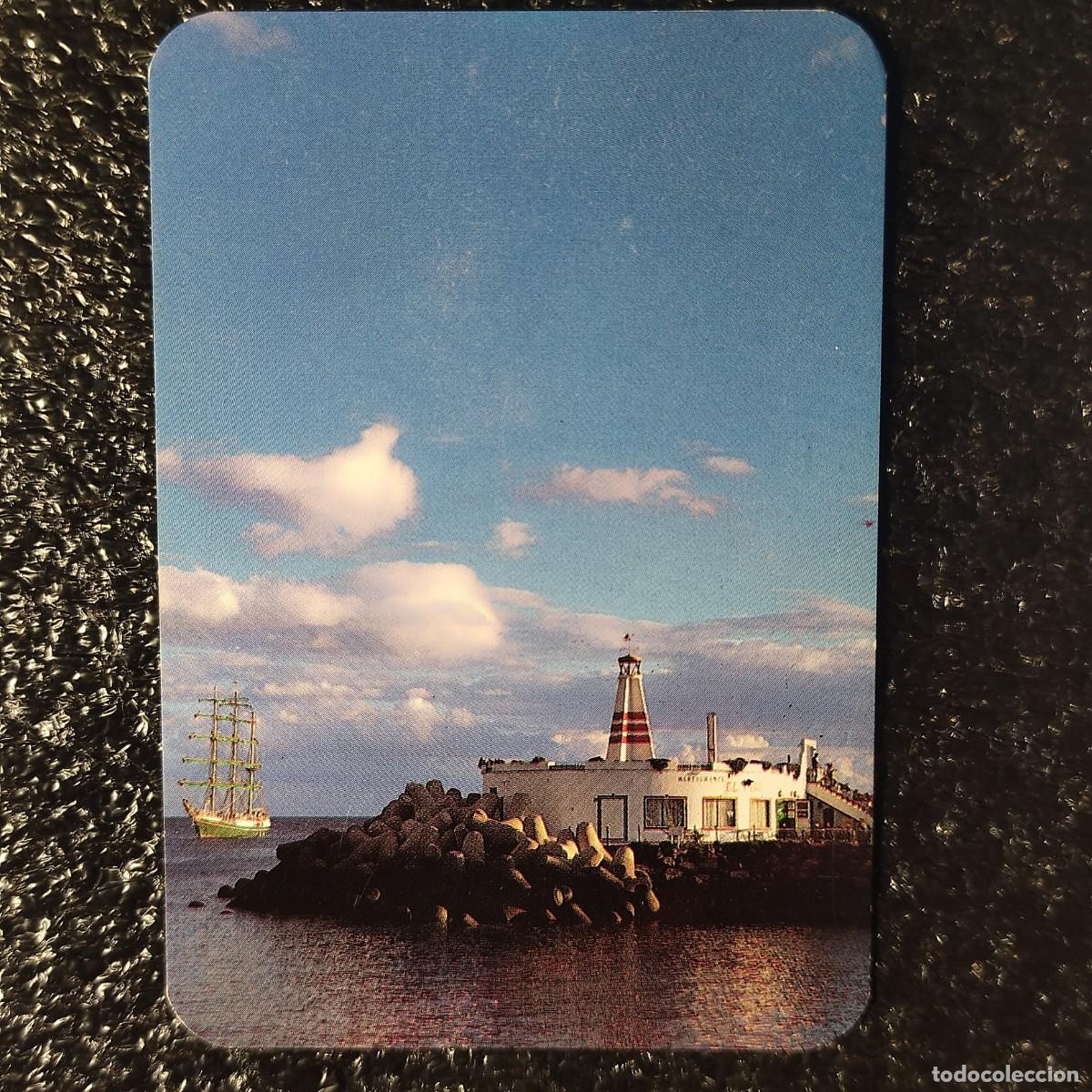 Coleccionismo calendarios: CALENDARIO BOLSILLO .Faro del Puerto de Mog&aacute;n, Gran Canaria 1996 * EDIJAR * PAISAJE* T4