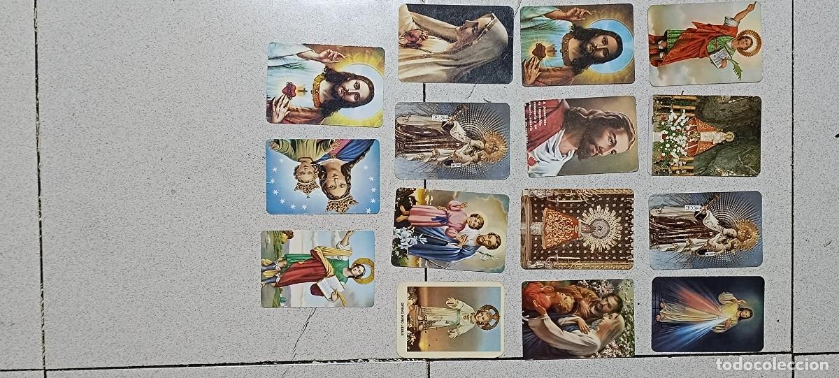 Coleccionismo Calendarios: Lote de 15 calendarios religiosos