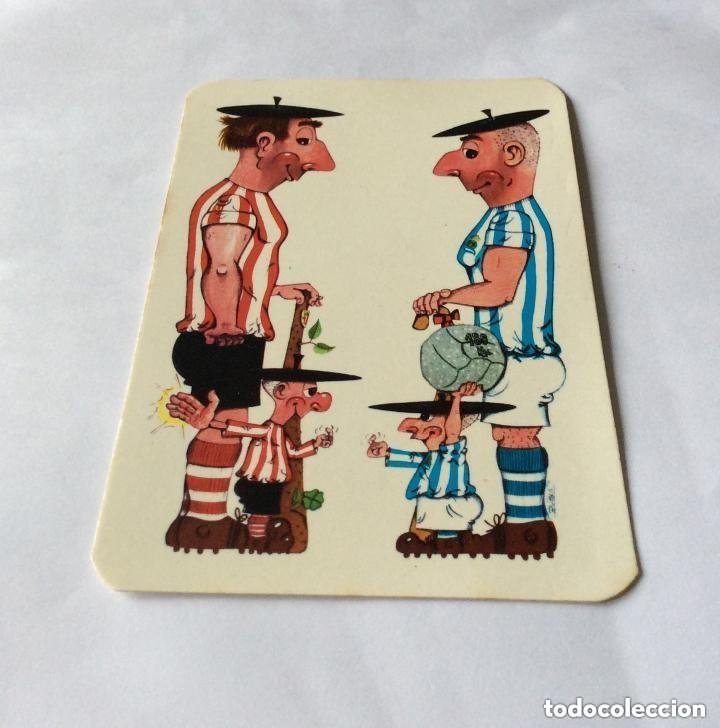 Coleccionismo Calendarios: CALENDARIO DE BOLSILLO 1972 - ATHLETIC CLUB & REAL SOCIEDAD. ALBERTO DEL CAMPO TRANSPORTES