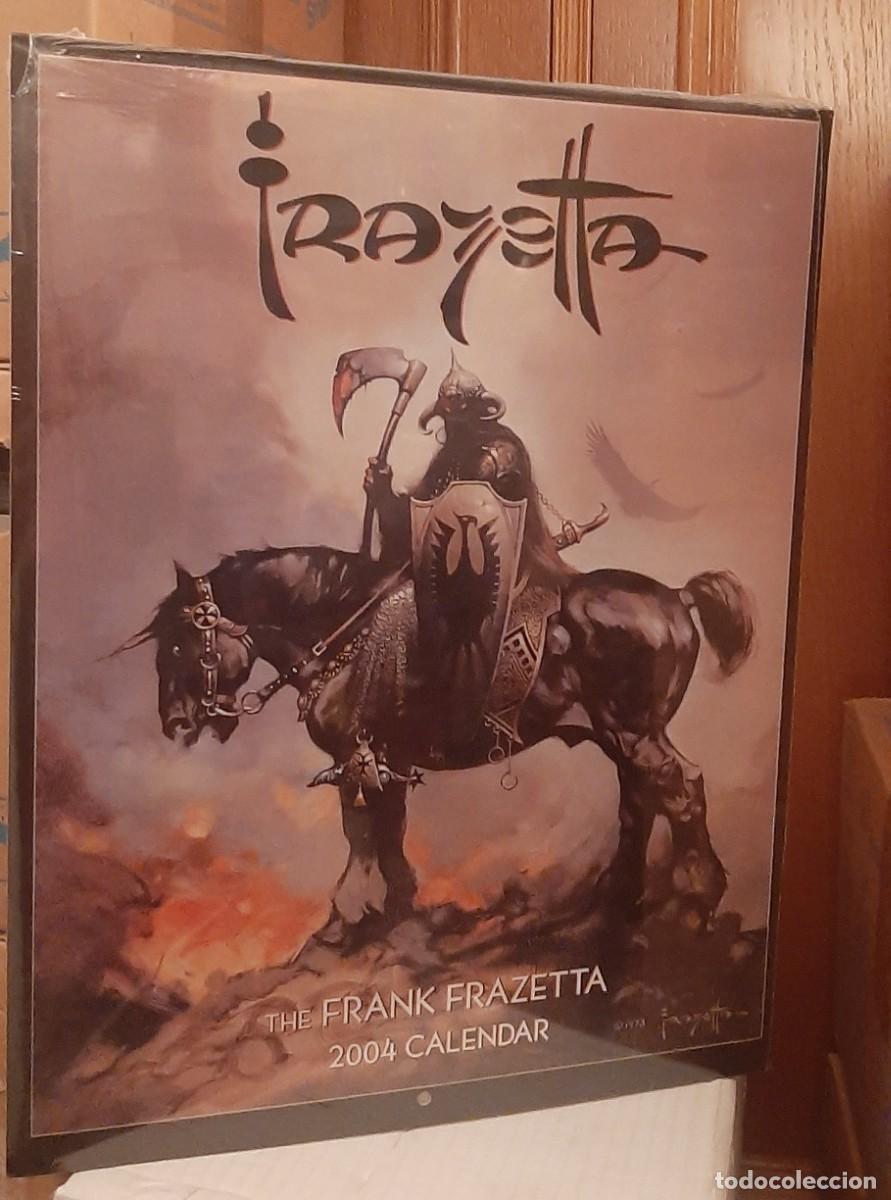 Coleccionismo calendarios: Frazetta Calendar 2004. Precintado - Foto 1