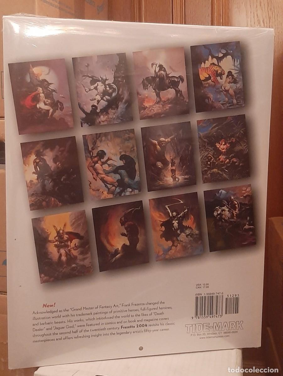 Coleccionismo calendarios: Frazetta Calendar 2004. Precintado - Foto 2