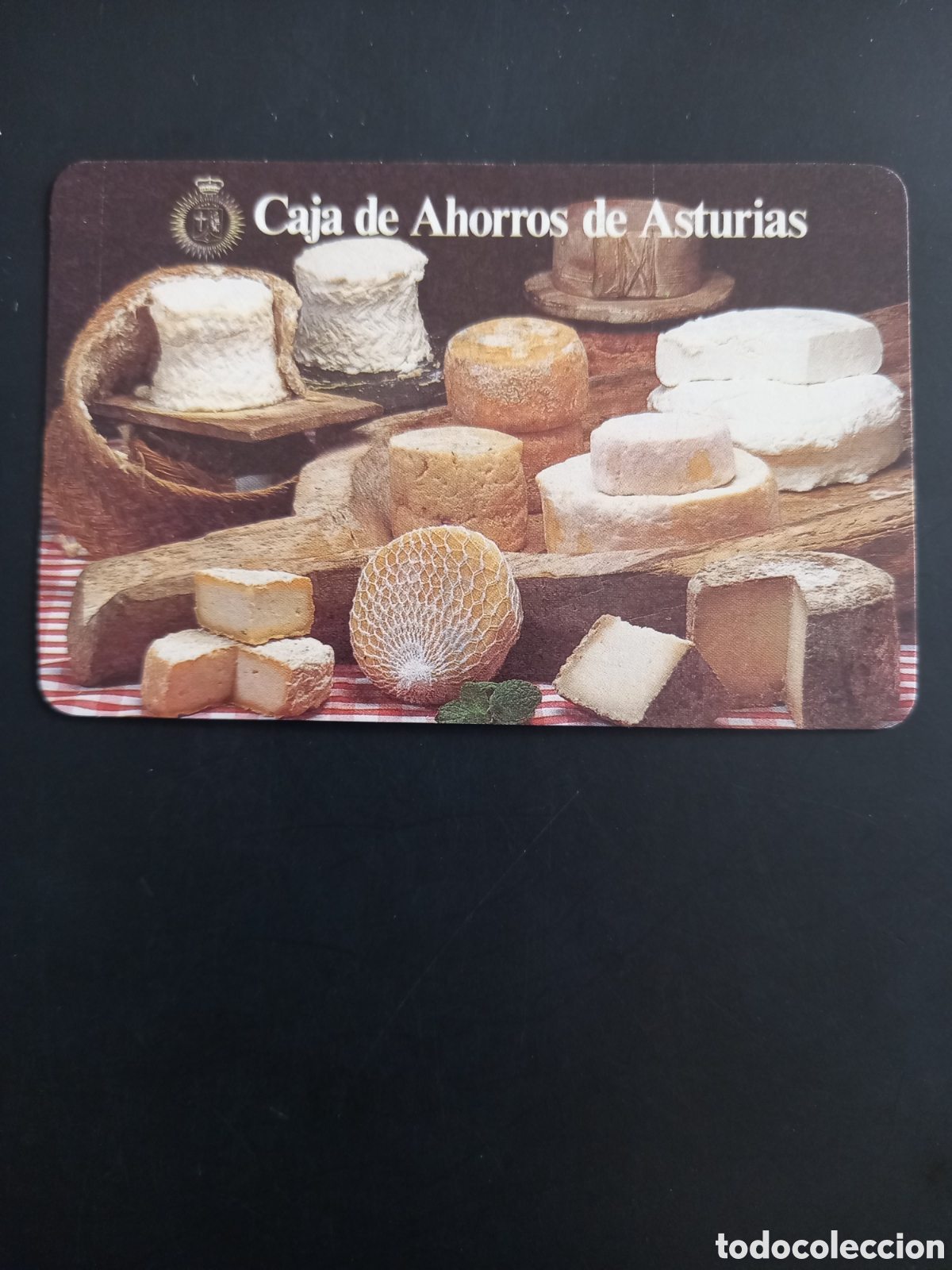 Coleccionismo calendarios: CALENDARIO DE BOLSILLO A&Ntilde;O 1985 - CAJA DE AHORROS DE ASTURIAS (QUESOS ARTESANOS)