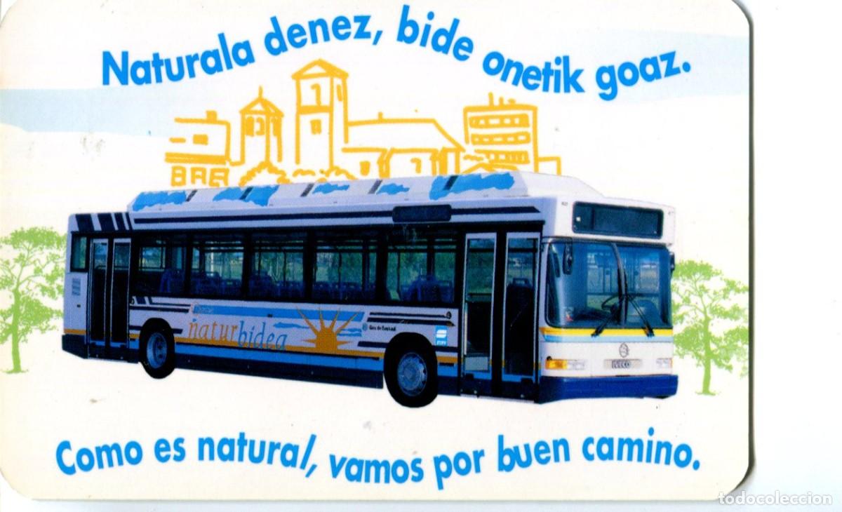 Coleccionismo calendarios: CALENDARIO PUBLICITARIO. FERROCARRILES VASCOS. EUSKO TRENBIDEAK. A&Ntilde;O 1994 AUTOBUS