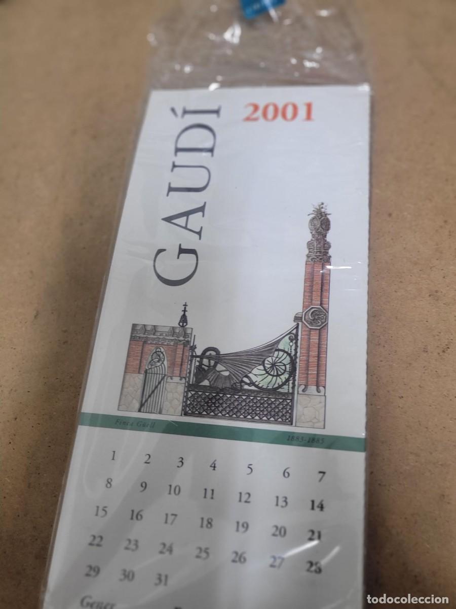 Coleccionismo calendarios: CALENDARIO GAUDI 2001 - Foto 3