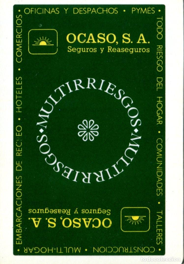 Coleccionismo calendarios: CALENDARIO 1988 SEGUROS OCASO Multirriesgos