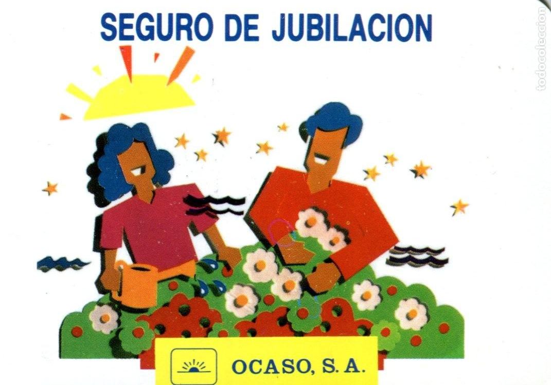 Coleccionismo calendarios: CALENDARIO 1991 SEGUROS OCASO Seguro de Jubilacion