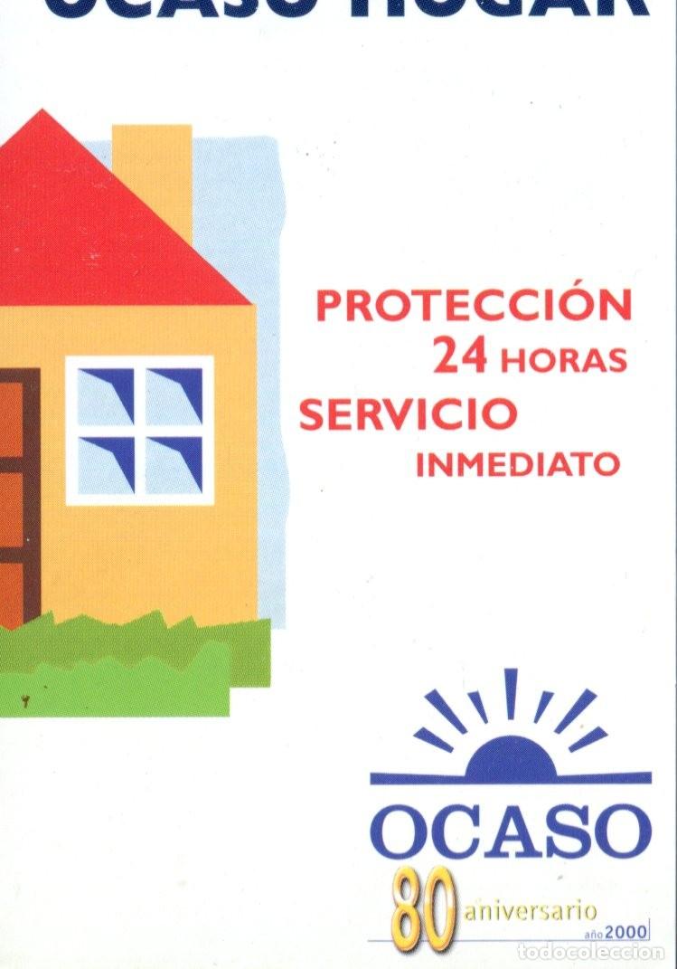 Coleccionismo calendarios: CALENDARIO 2000 SEGUROS OCASO Hogar