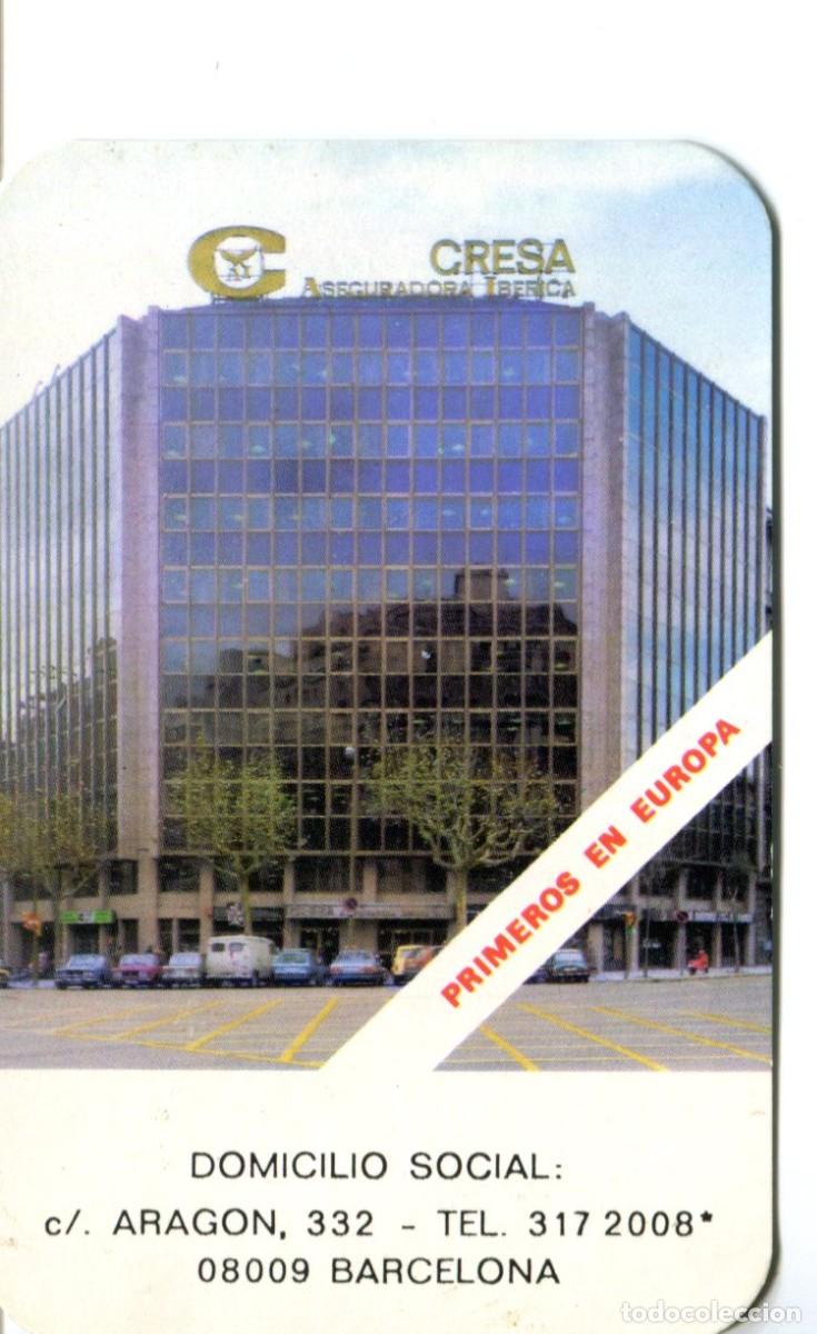 Coleccionismo calendarios: CALENDARIO CRESA ASEGURADORA IBERICA.1987 PRIMEROS EN EUROPA
