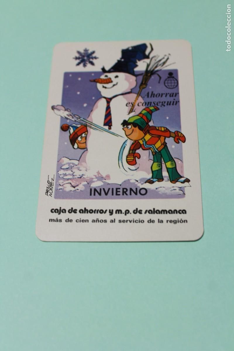 Colecionismo Calend&aacute;rios: CALENDARIO FOURNIER. A&Ntilde;O 1983. CAJA DE AHORROS Y MONTE DE PIEDAD DE SALAMANCA. ES UN HF3.