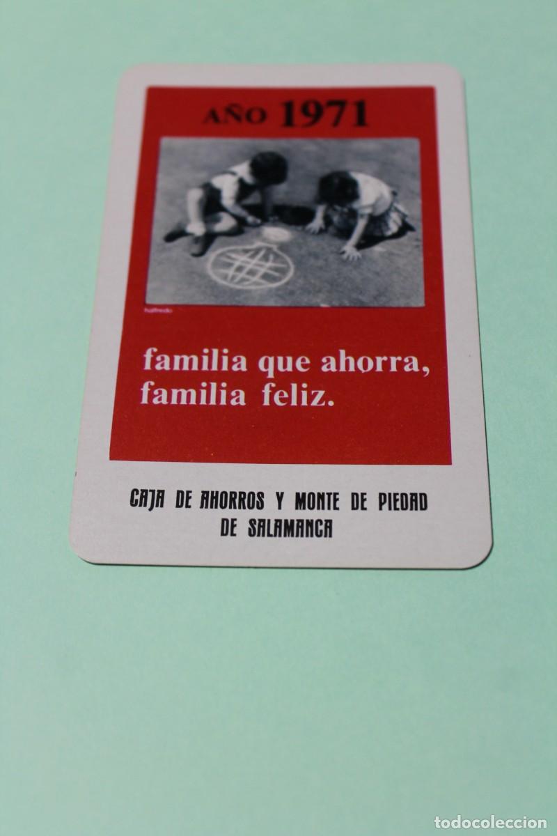 Coleccionismo Calendarios: CALENDARIO FOURNIER. A&Ntilde;O 1971. CAJA DE AHORROS Y MONTE DE PIEDAD DE SALAMANCA. ES UN HF3.