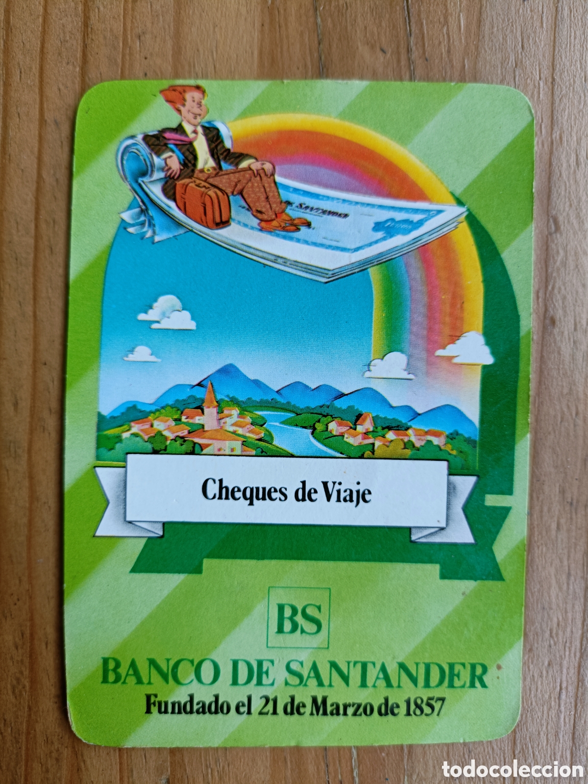 Coleccionismo calendarios: Calendario 1982 Banco de Santander - Foto 1