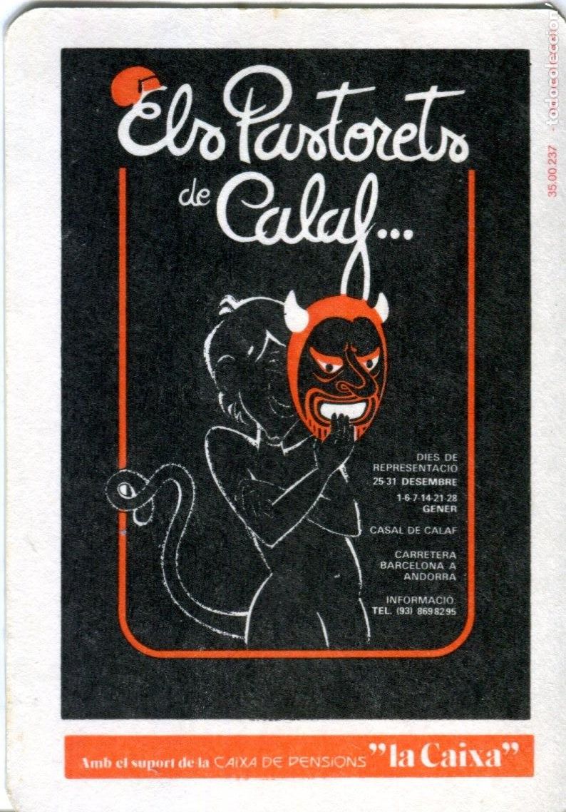 Coleccionismo calendarios: Calendario 1979 ELS PASTORETS DE CALAF