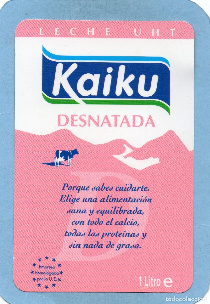 Colecionismo Calend&aacute;rios: Calendario de Publicidad 2000 - LECHE KAIKU DESNATADA