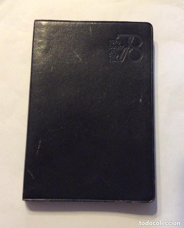 Coleccionismo Calendarios: 1978 DIARY TDK ELECTRONICS CORPORATION