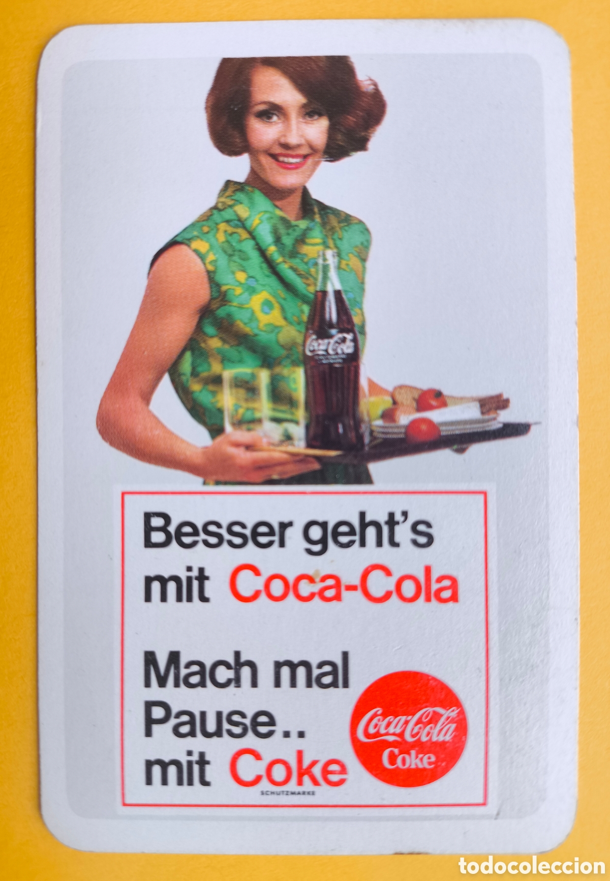 Coleccionismo calendarios: COCA - COLA PUBLICIDAD CALENDARIO DE BOLSILLO COKE POCKET CALENDAR TASCHENKALENDER GERMANY 1967