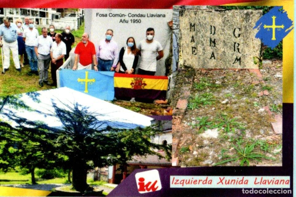 Collectionnisme Calendriers: CALENDARIO POLITICO 2022 IU IZQUIERDA UNIDA -LAVIANA- ASTURIAS (Fosa Comun 1950)